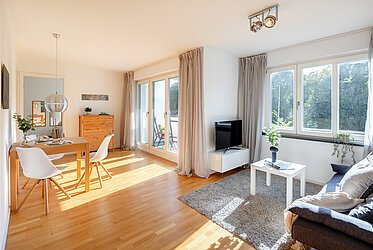 Schwabing-West : appartement moderne de 2 pièces - libre