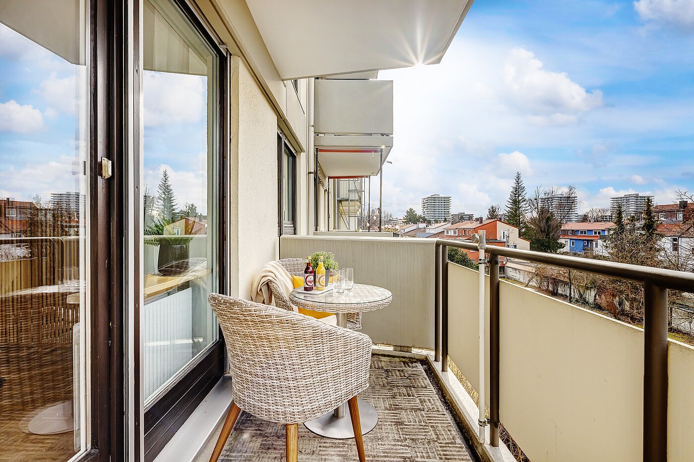 Appartement avec 1 pièce | München-Milbertshofen | 2112ML4 | Sonniger Balkon...