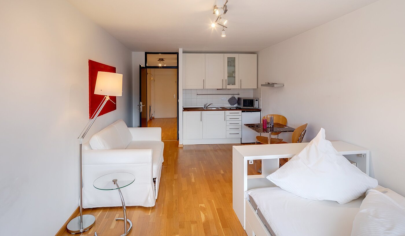 Appartement avec 1 pièce | München-Isarvorstadt | 2110ML3 | ...Schlafbereich