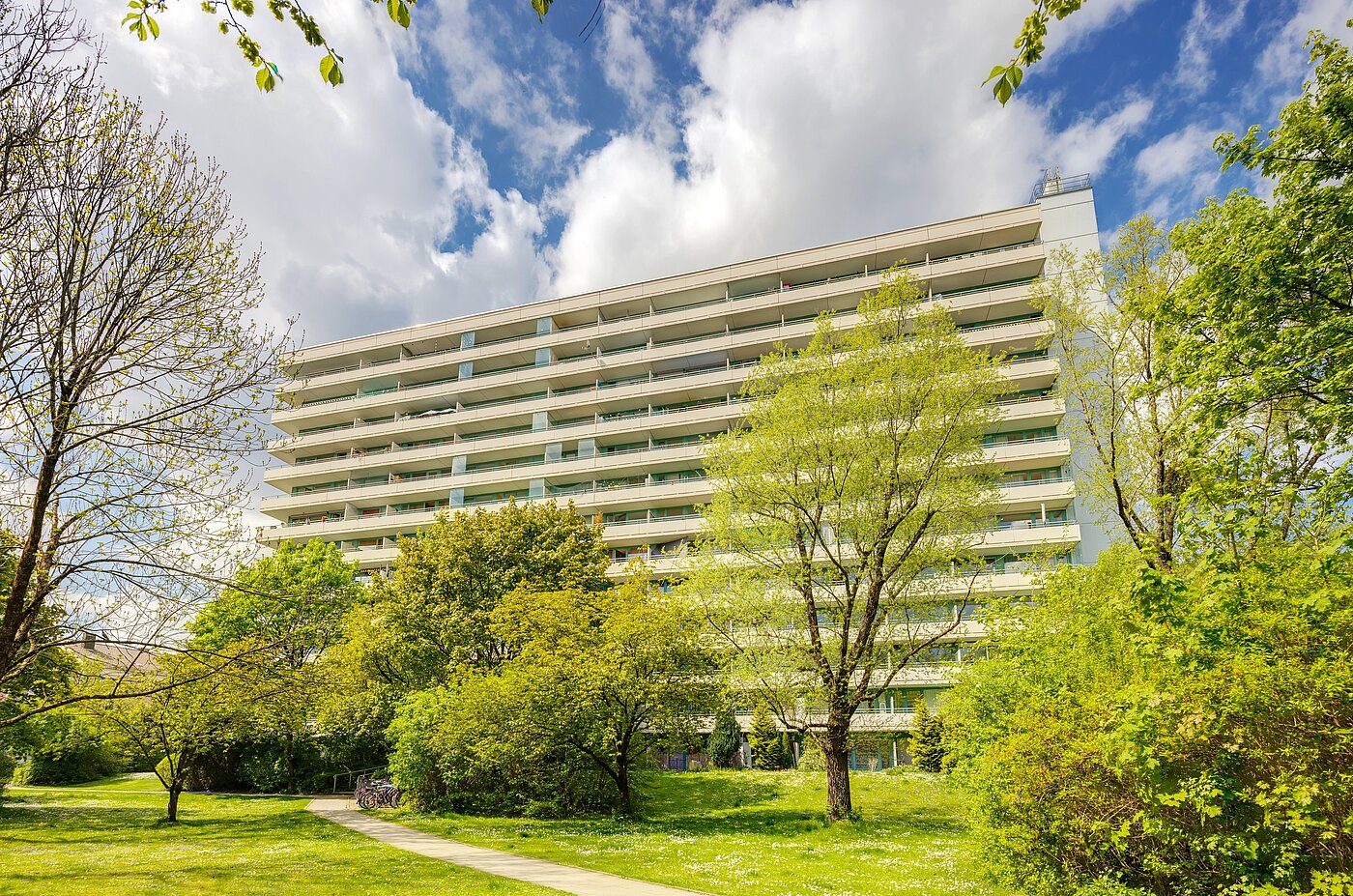 Appartement avec 2 pièces | München-Sendling-Westpark | 2204ML2 | Ansicht Fassade