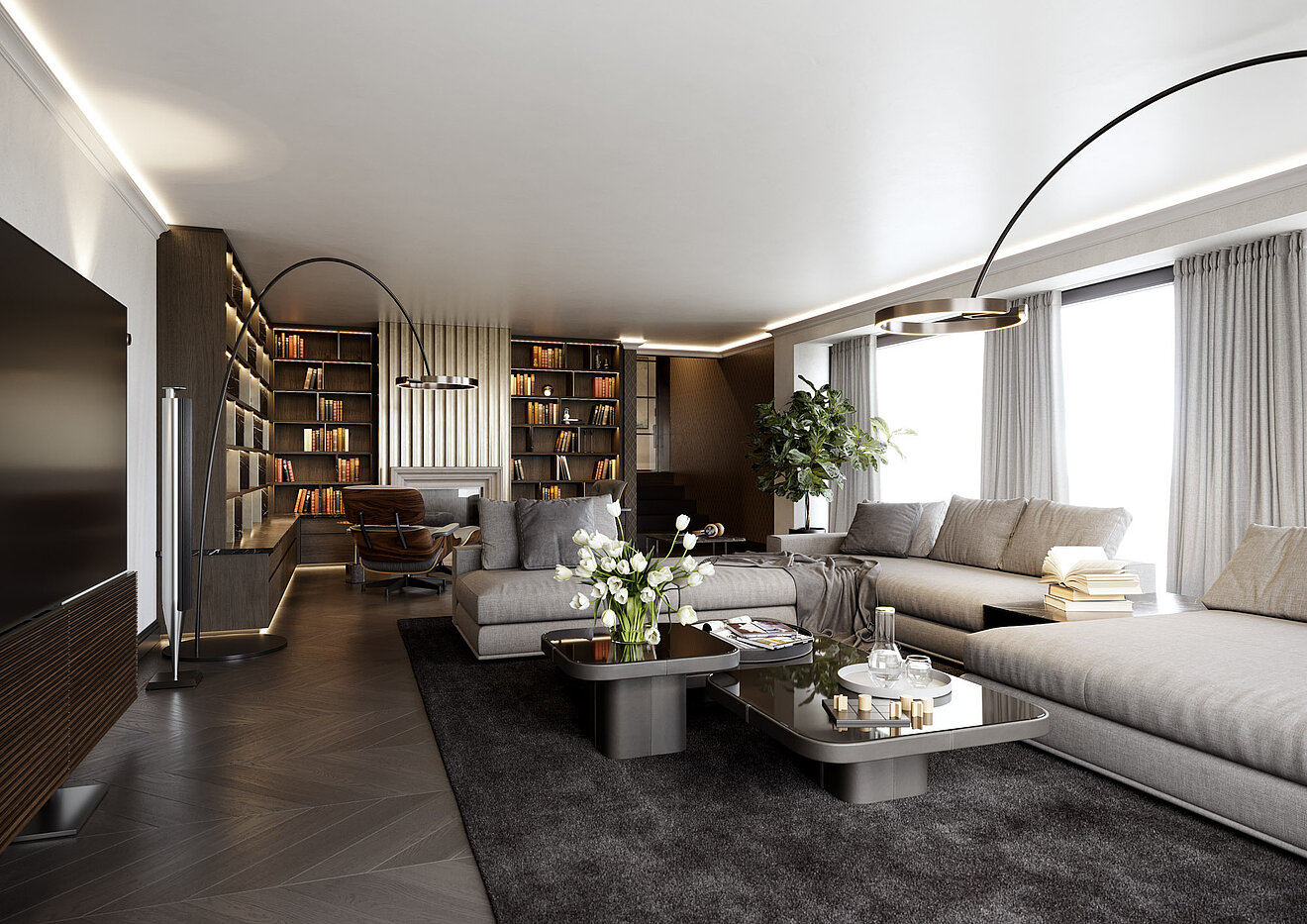 Propriété particulière avec 15 pièces | Bad Wiessee | 701592 | Landhaus Wohnbereich