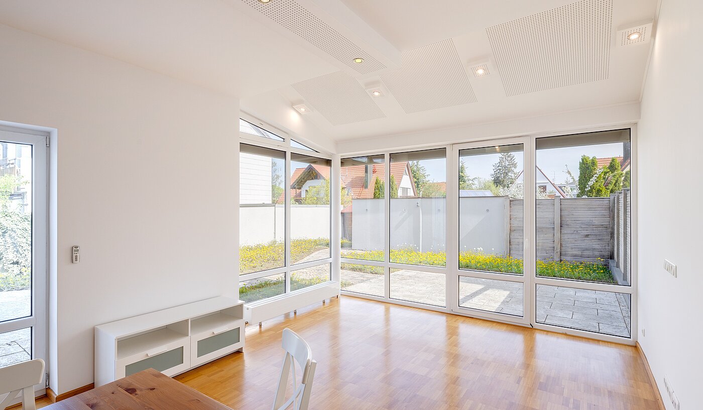 Maison jumelée avec 6.5 pièces | Unterschleißheim | 70122 | Geräumiges Wohnzimmer...