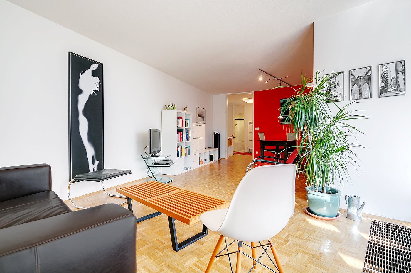 Appartement avec 2 pièces | München-Schwabing | 2004ML1 | Helles Wohnzimmer