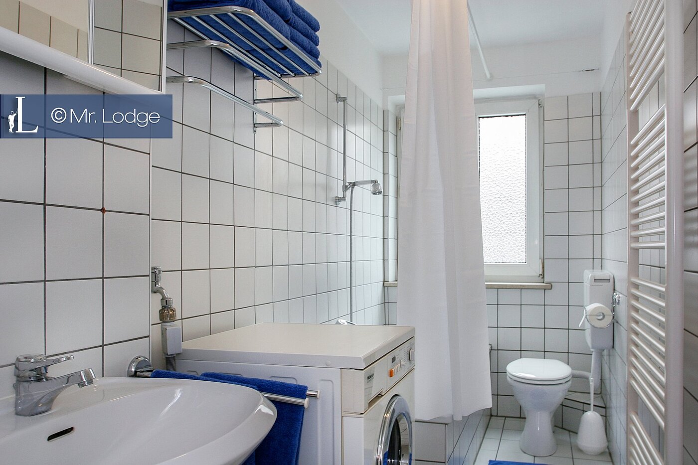 Appartement avec 2 pièces | München-Isarvorstadt | 1709ML2 | Tageslichtbad mit Badewanne