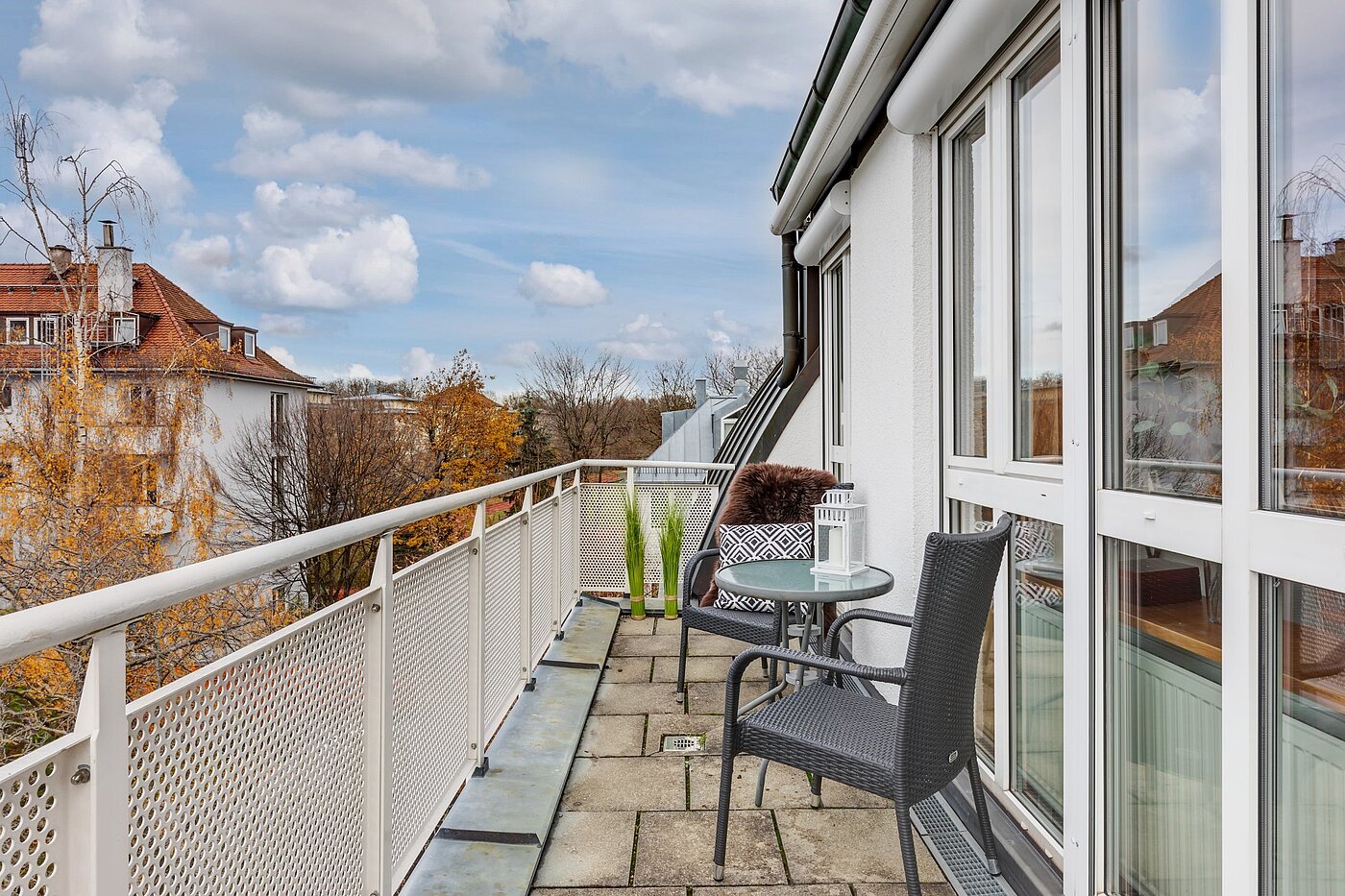 Appartement au dernier étage avec 2 pièces | München-Sendling | 1911ML4 | Sonniger Balkon