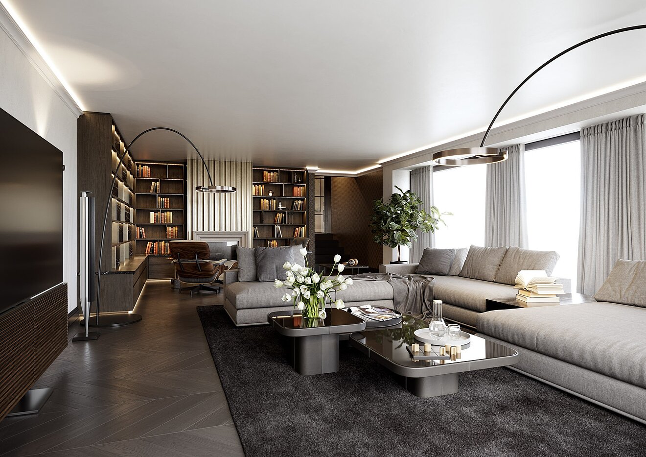 Propriété particulière avec 15 pièces | Bad Wiessee | 701591 | Landhaus Wohnbereich