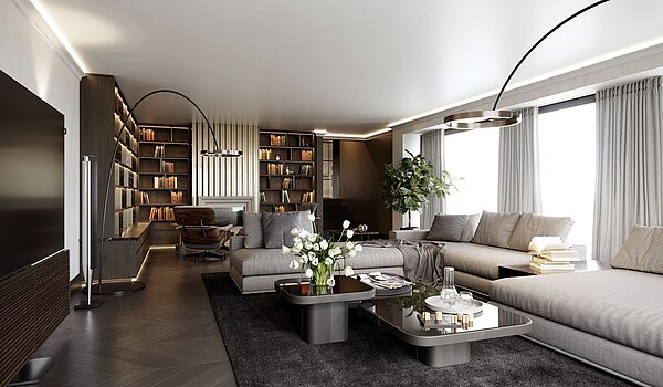 Propriété particulière avec 15 pièces | Bad Wiessee | 701591 | Landhaus Wohnbereich