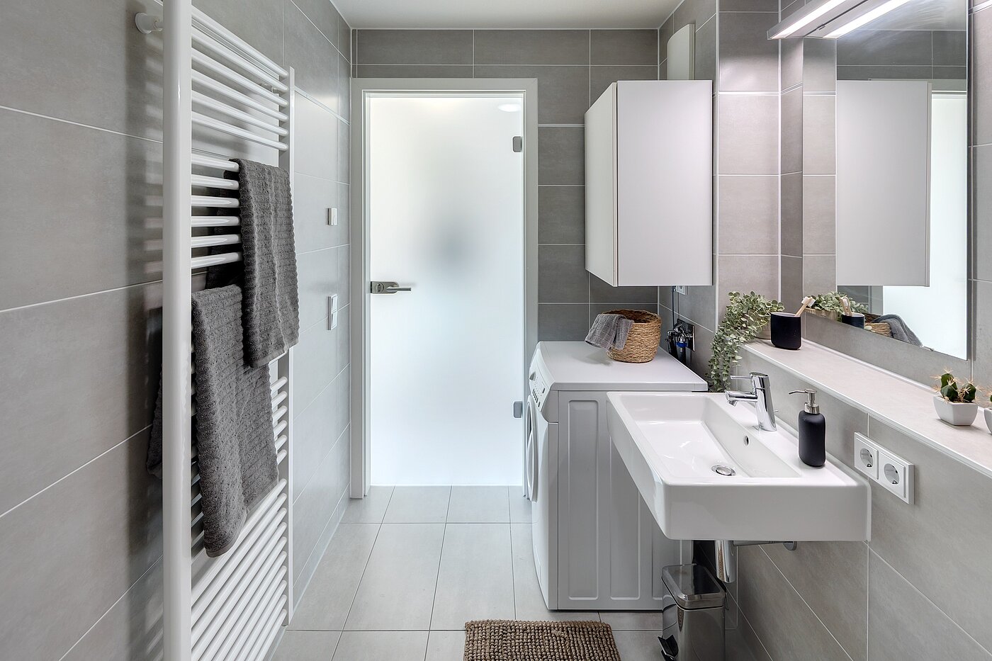 Appartement avec 2 pièces | München-Schwabing | 70278 | Waschmaschine im Bad