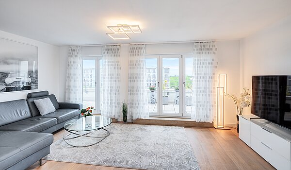 Penthouse avec 3 pièces | München-Riem | 70468 | ...Wohn- und...