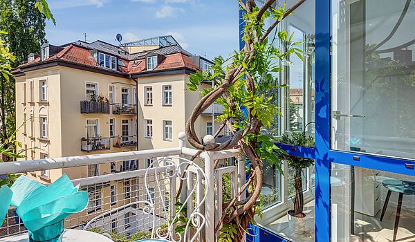 Appartement avec 2 pièces | München-Schwabing | 70434 | Highlight - Balkon...