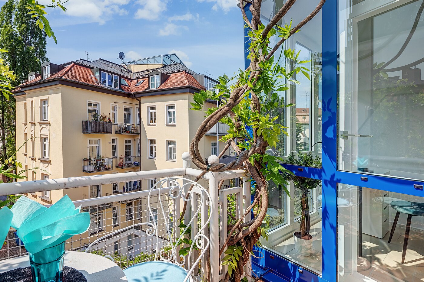 Appartement avec 2 pièces | München-Schwabing | 70434 | Highlight - Balkon...