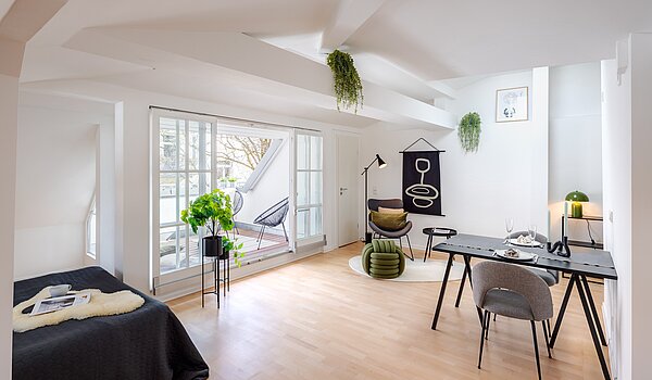 Appartement au dernier étage avec 1 pièce | München-Sendling | 700402 | Ideale Raumnutzung