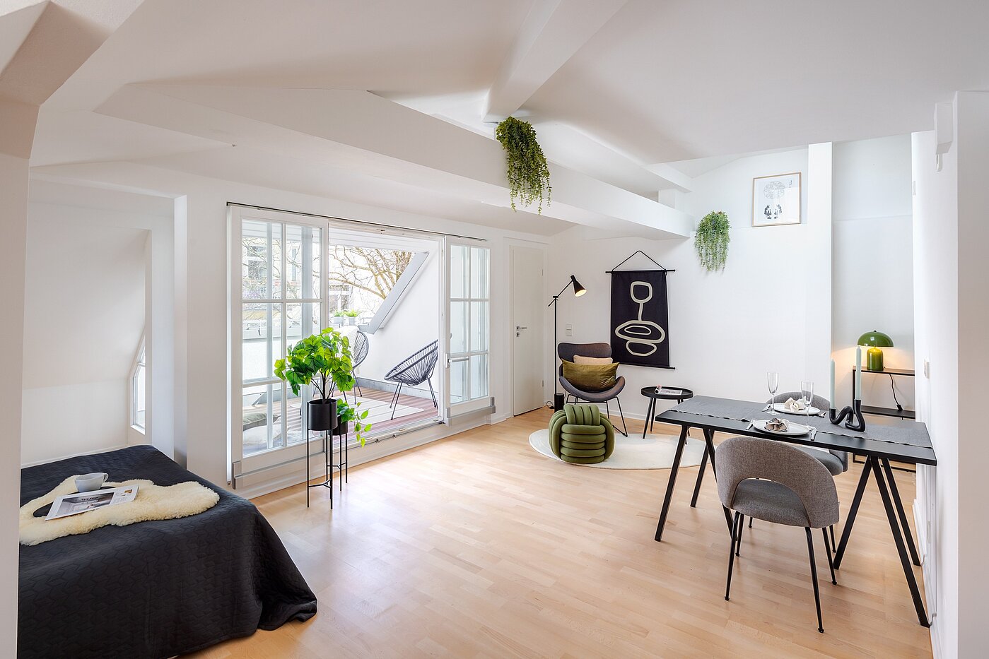 Appartement au dernier étage avec 1 pièce | München-Sendling | 700402 | Ideale Raumnutzung