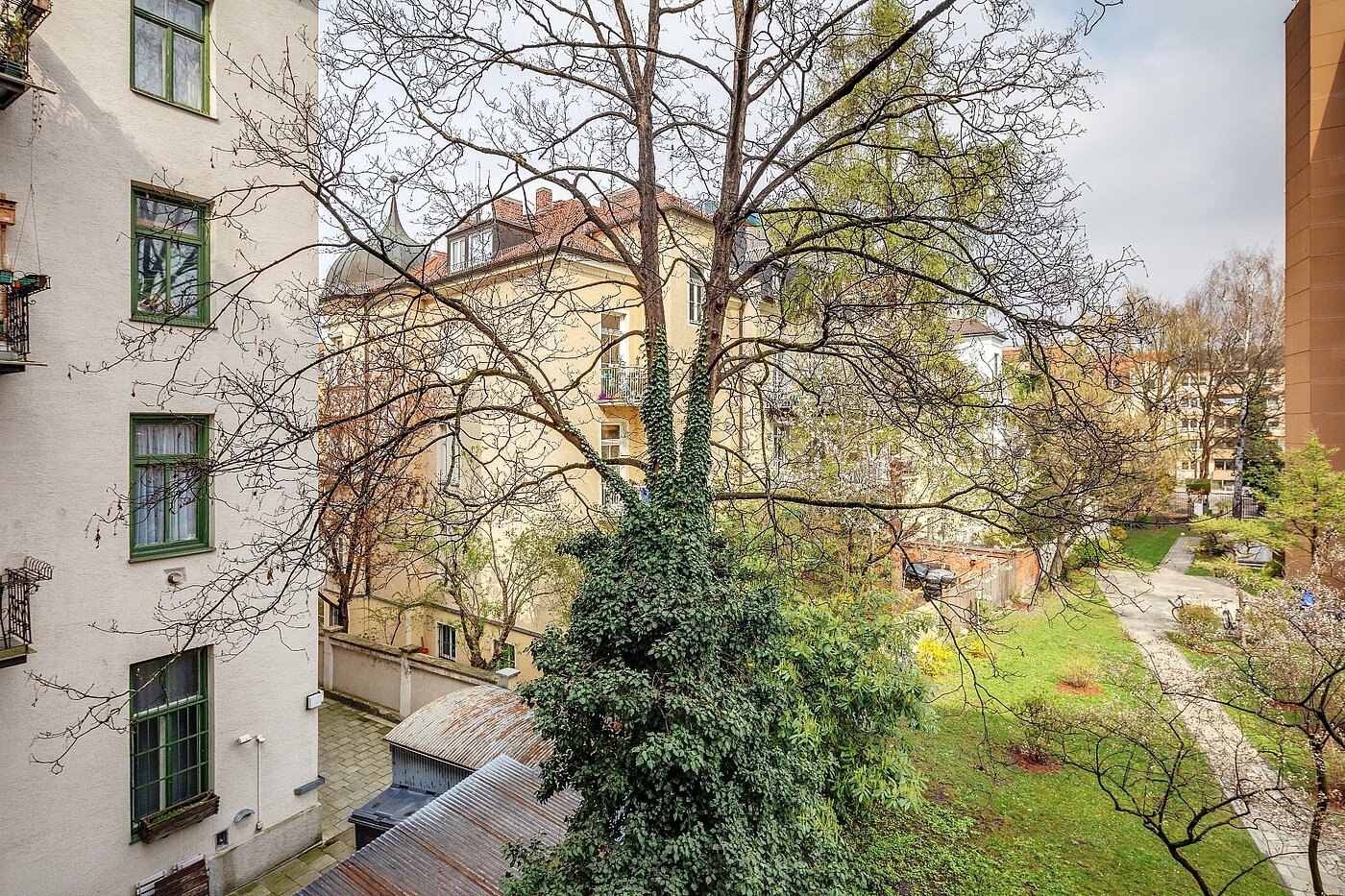Appartement avec 1 pièce | München-Nymphenburg | 1912ML2 | ...Blick ins Grüne