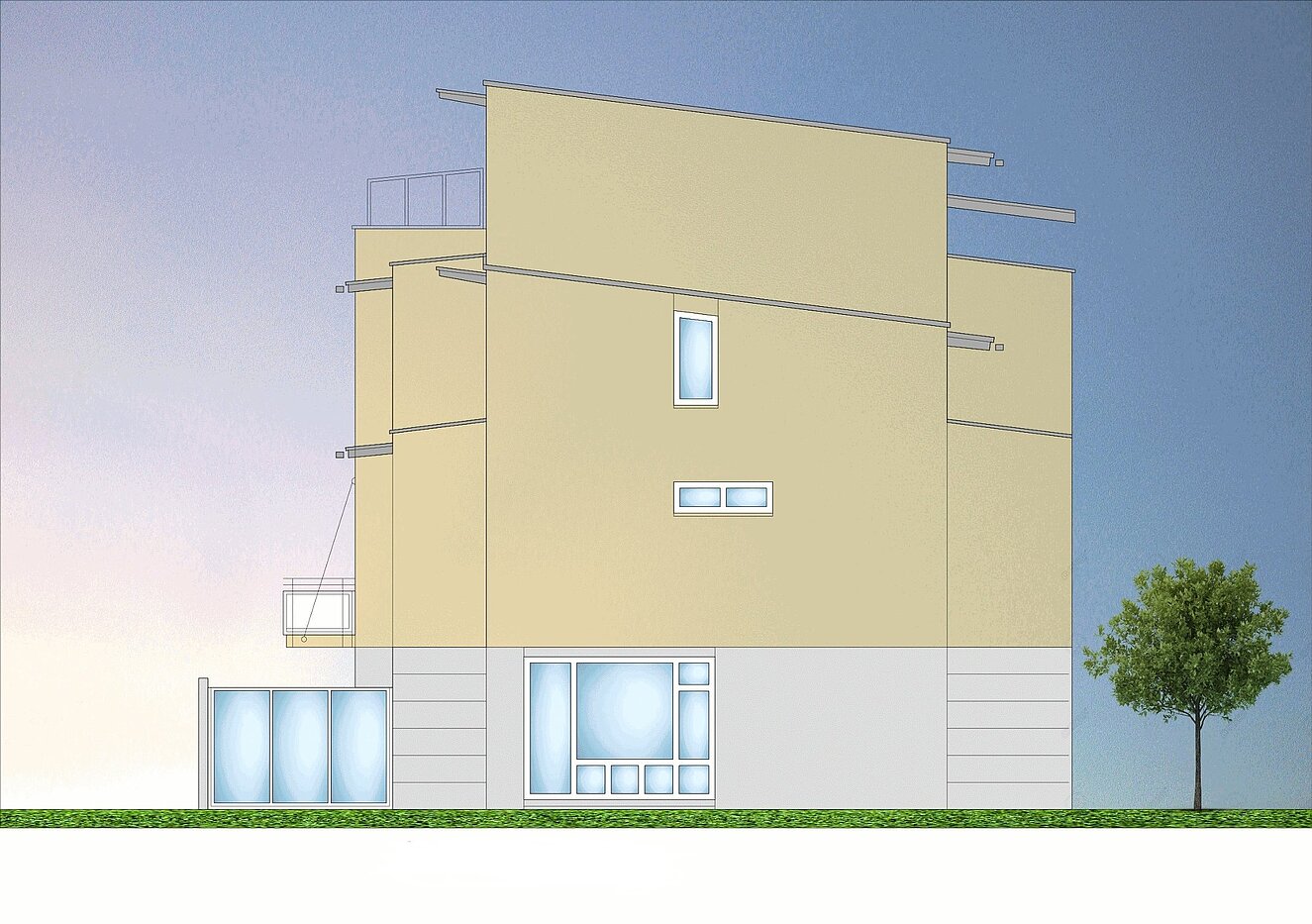 Appartement en duplex avec 4 pièces | Olching | 1903ML1 | Ansicht - Süden