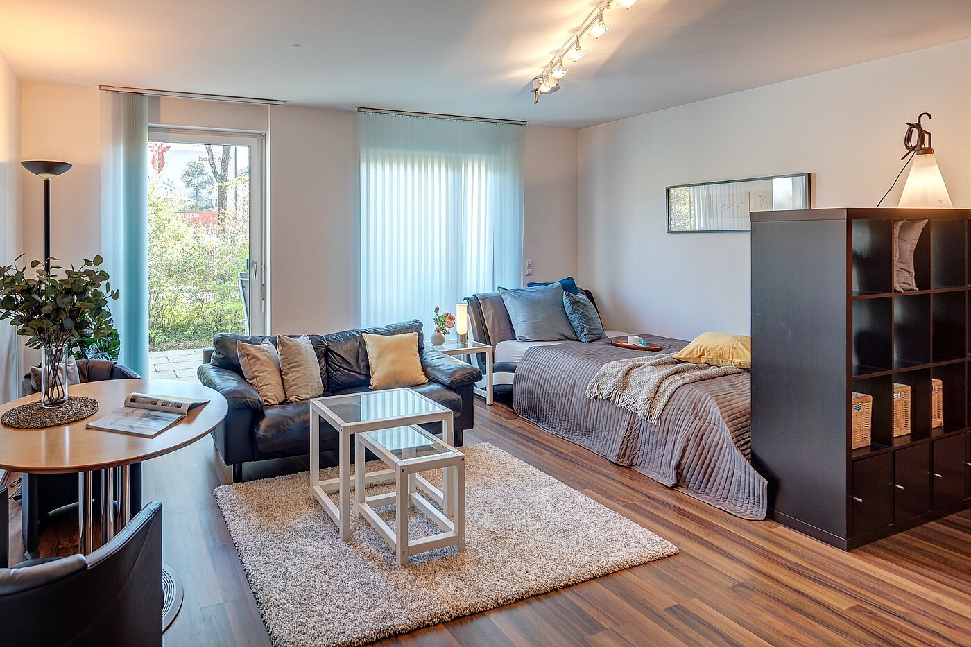 Appartement avec 1 pièce | München-Trudering | 1810ML3 | ...und Schlafbereich