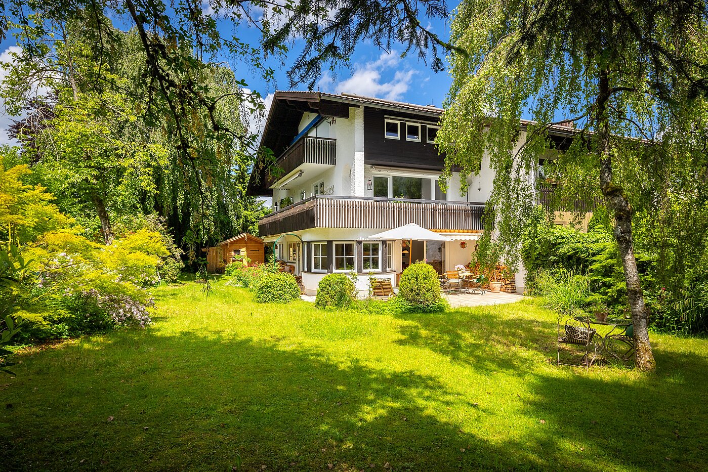 Appartement au rez-de-chaussée avec 2.5 pièces | Kreuth | 701351 | Garten