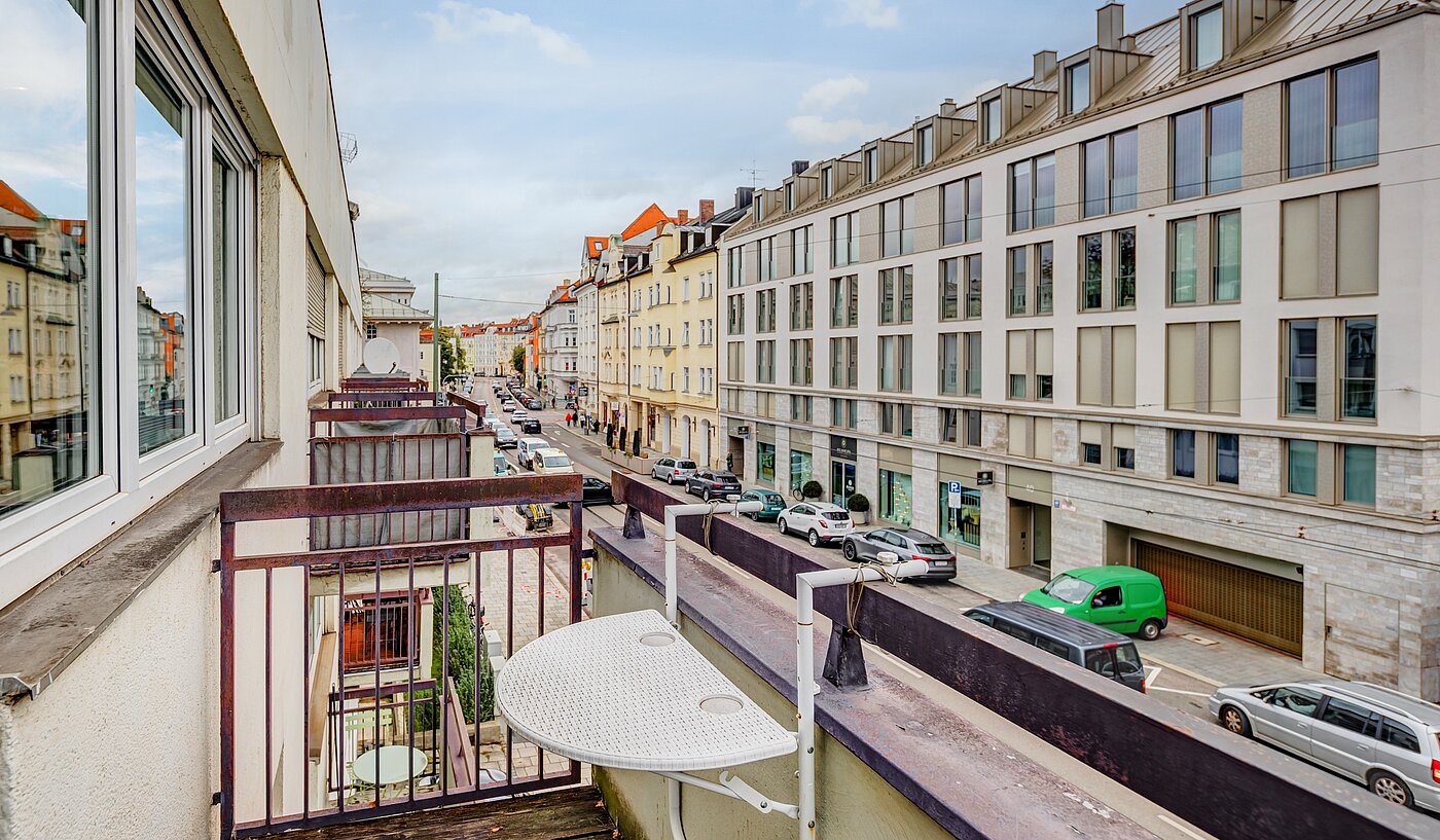 Apartment avec 1 pièce | München-Bogenhausen | 703041 | Balkon