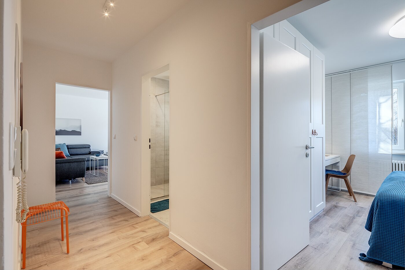 Appartement au rez-de-chaussée avec 2 pièces | München-Moosach | 70462 | Raumaufteilung