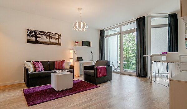 Apartment avec 1.5 pièces | München-Bogenhausen | 702971