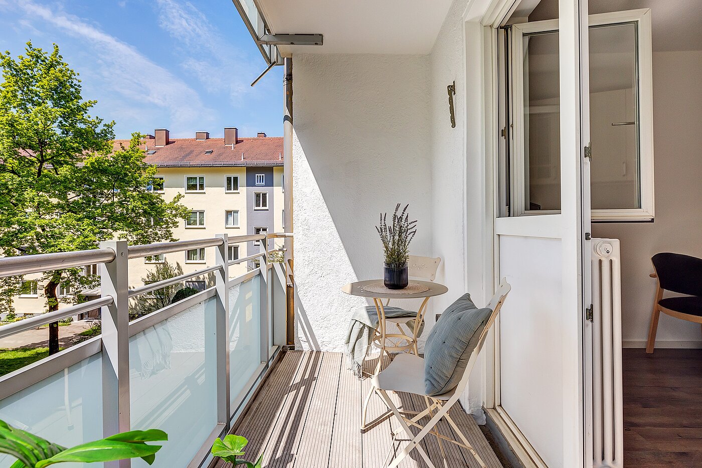 Appartement avec 2.5 pièces | München-Berg am Laim | 70030 | ...Zugang zum Südbalkon
