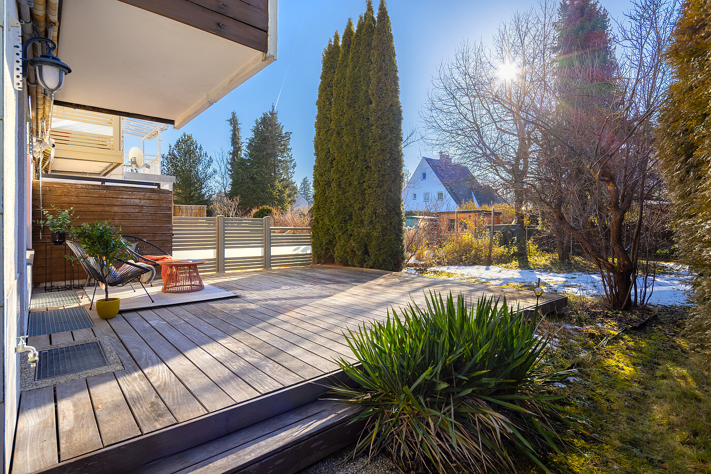 Maison d'angle mitoyenne avec 5.5 pièces | München-Trudering | 702531 | ...Südterrasse