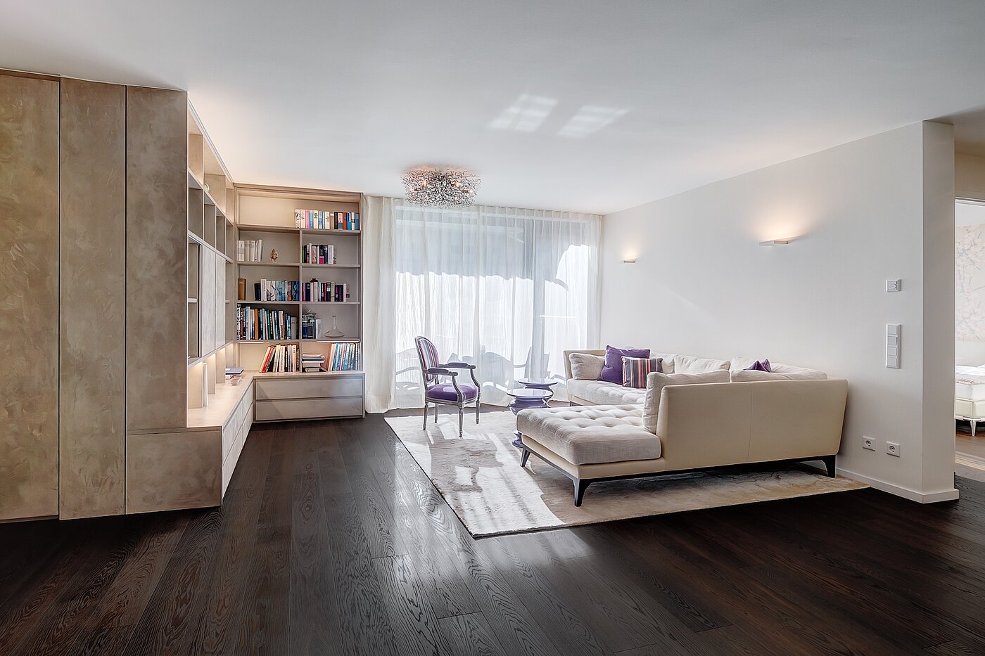 Appartement avec 3 pièces | München-Schwabing | 1511ML1 | Wohnzimmer