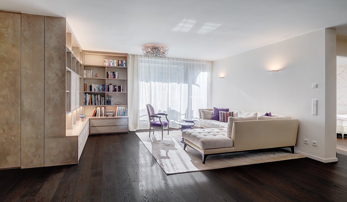 Appartement avec 3 pièces | München-Schwabing | 1511ML1 | Wohnzimmer