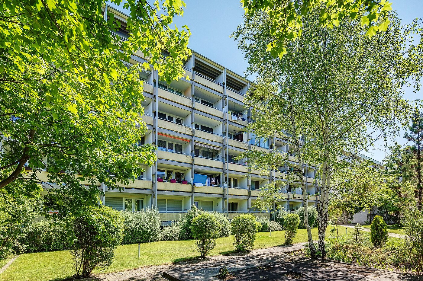 Appartement avec 2 pièces | München-Sendling-Westpark | 2003ML9 | Gartenseite