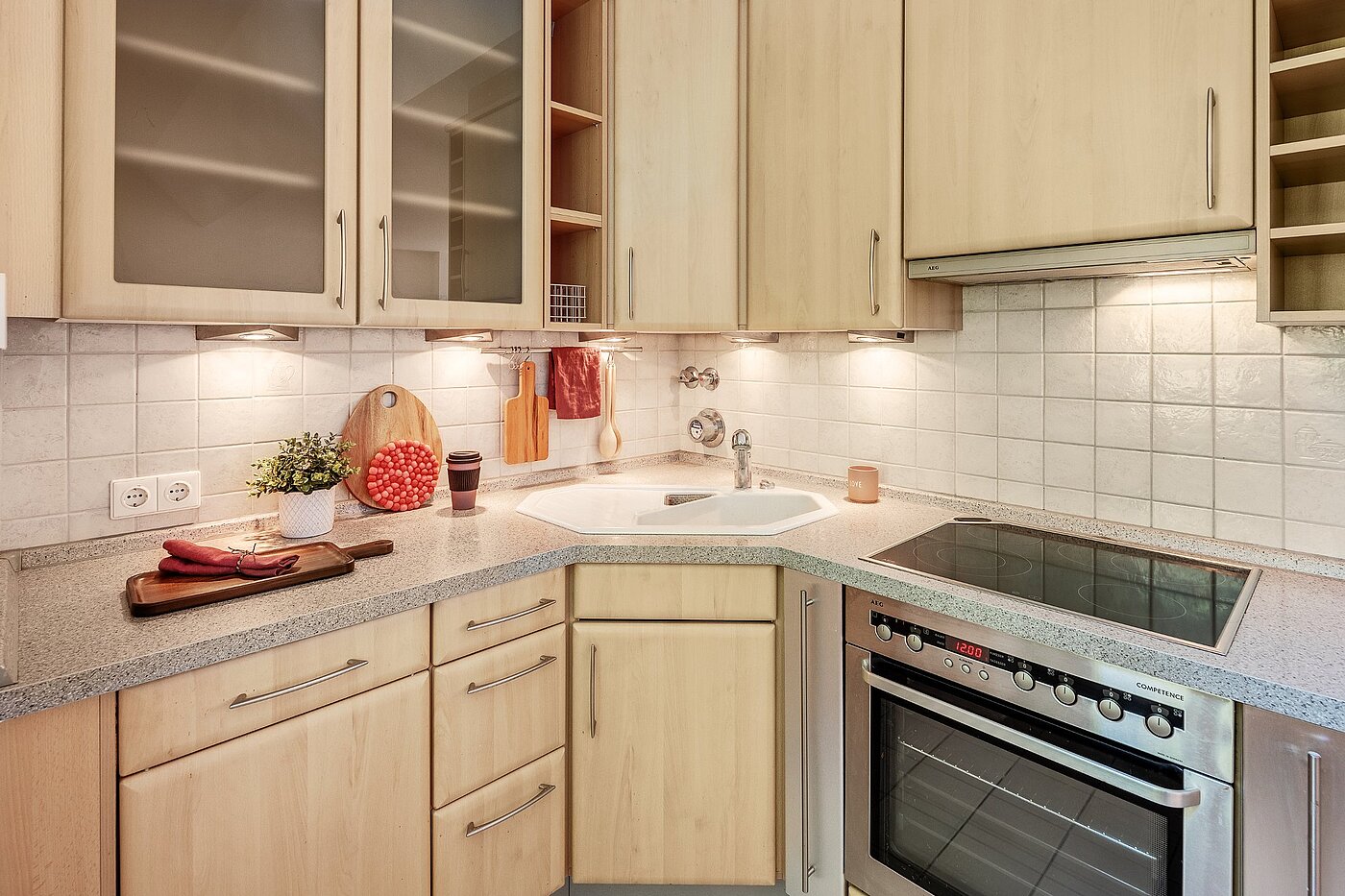 Appartement avec 3 pièces | München-Harlaching | 1908ML6 | Küchenzeile