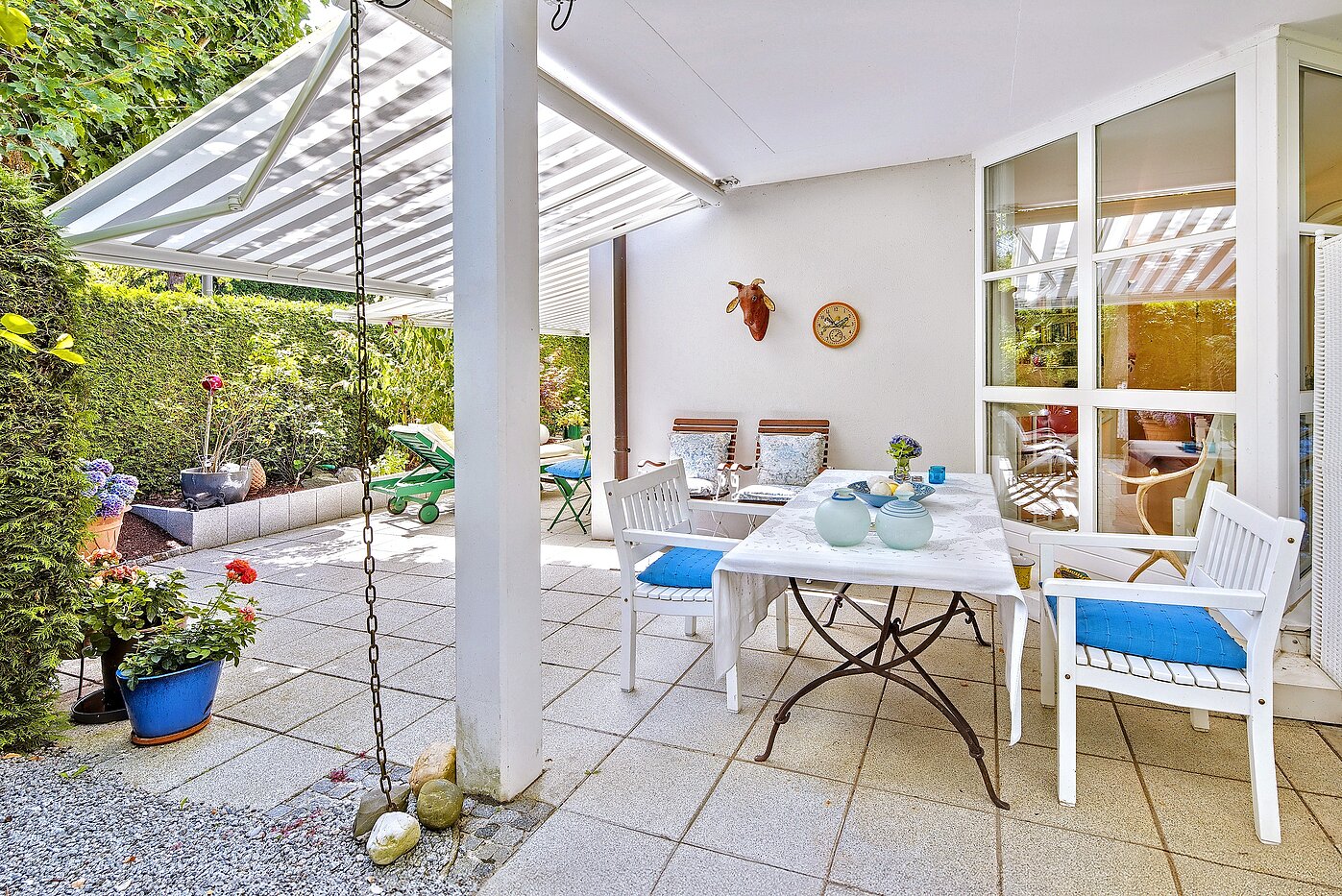 Appartement au rez-de-chaussée avec 2 pièces | München-Obermenzing | 70280 | Terrasse Südostausrichtung