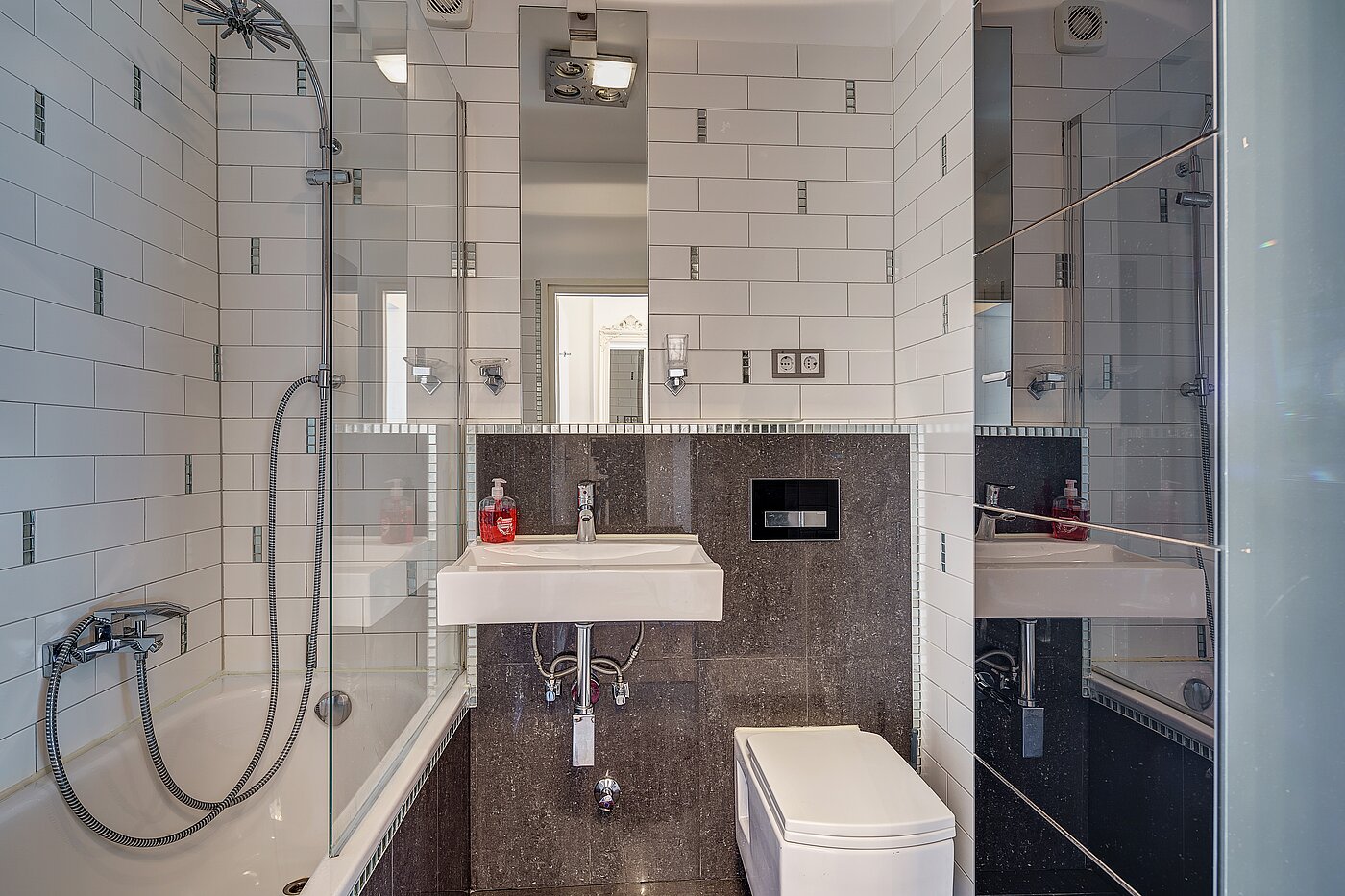 Appartement avec 1 pièce | München-Altstadt | 2111ML04 | Bad mit Badewanne