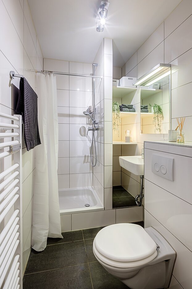 Appartement avec 1 pièce | München-Maxvorstadt | 70027 | Hell gefliestes...