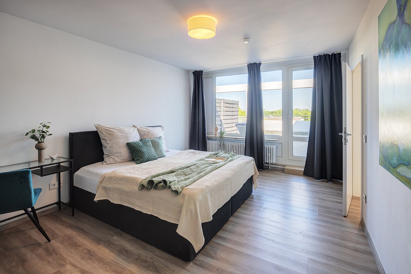 Terrassenwohnung avec 3.5 pièces | München-Berg am Laim | 123456 | Schlafzimmer I