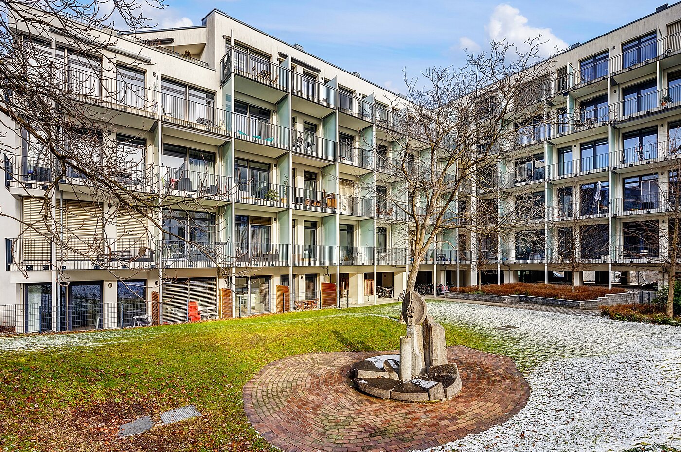 Appartement au rez-de-chaussée avec 1 pièce | München-Bogenhausen | 2301ML3 | Innenhof