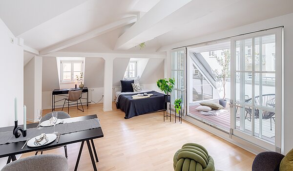 Appartement au dernier étage avec 1 pièce | München-Sendling | 700402 | Neues Zuhause