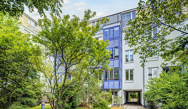 Appartement avec 2 pièces | München-Neuhausen | 70440 | Außenansicht