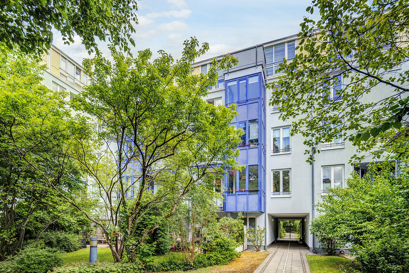 Appartement avec 2 pièces | München-Neuhausen | 70440 | Außenansicht