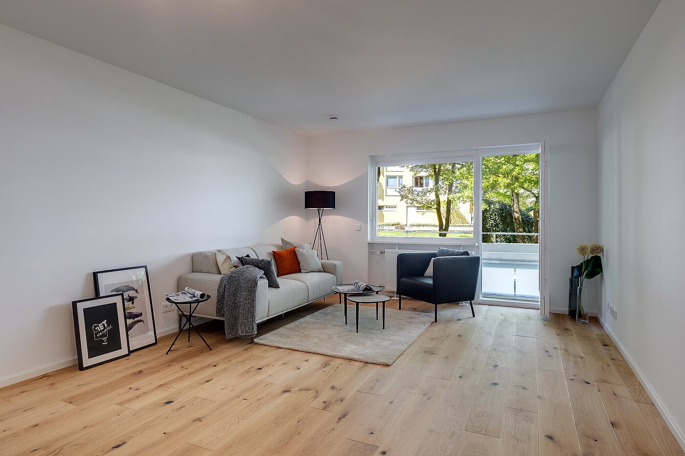 Appartement avec 3 pièces | München-Neuhausen | 1803D7 | Helles Wohn-/Esszimmer