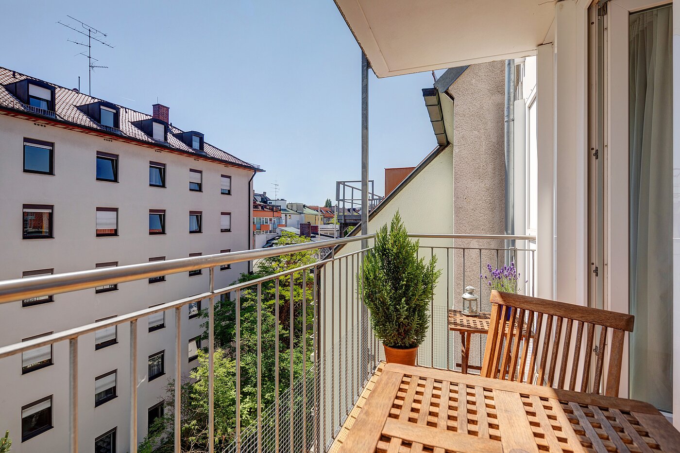 Appartement en duplex avec 2.5 pièces | München-Ludwigsvorstadt | 2111ML5 | ...und Blick zum Innenhof