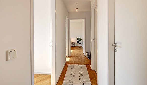 Appartement avec 2.5 pièces | München-Schwanthalerhöhe | 2210ML2 | Flur Blickrichtung Schlafzimmer