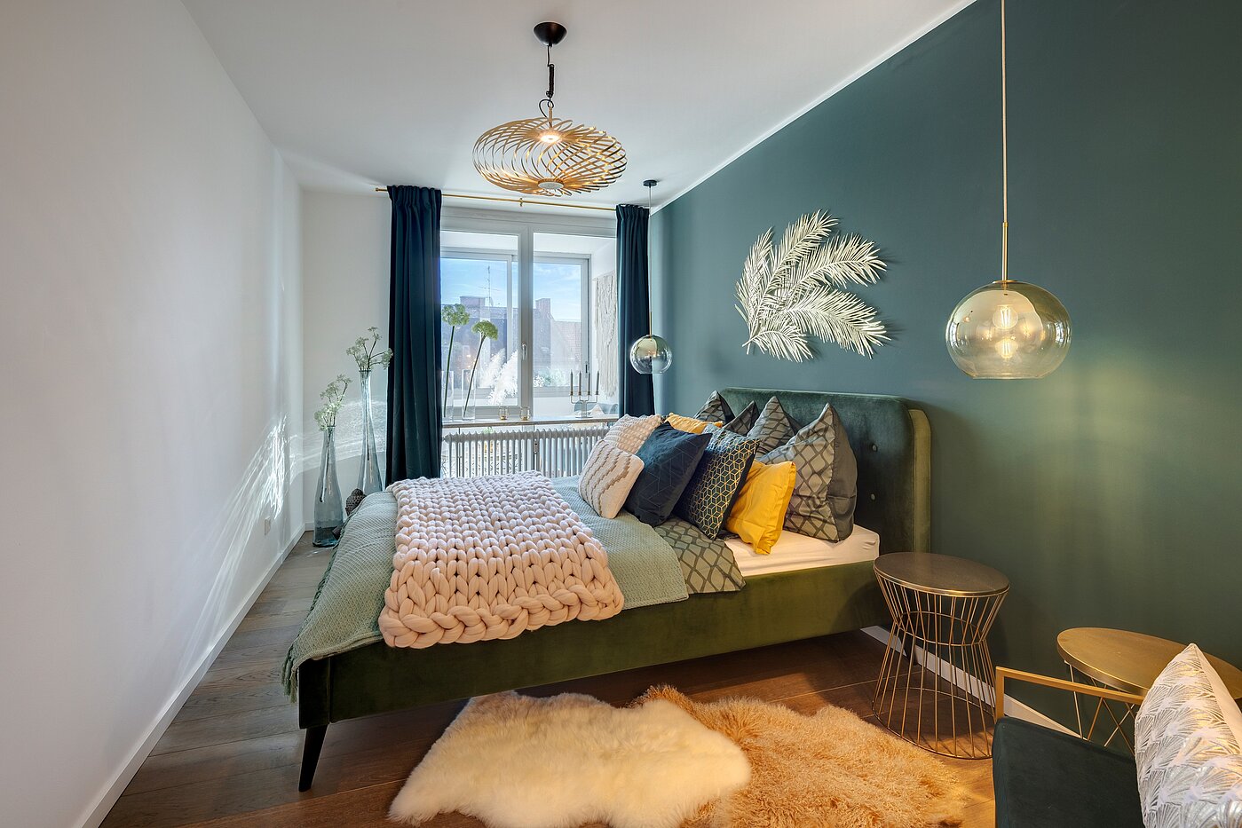 Appartement avec 3 pièces | München-Sendling | 70167 | ...mit großem Bett...