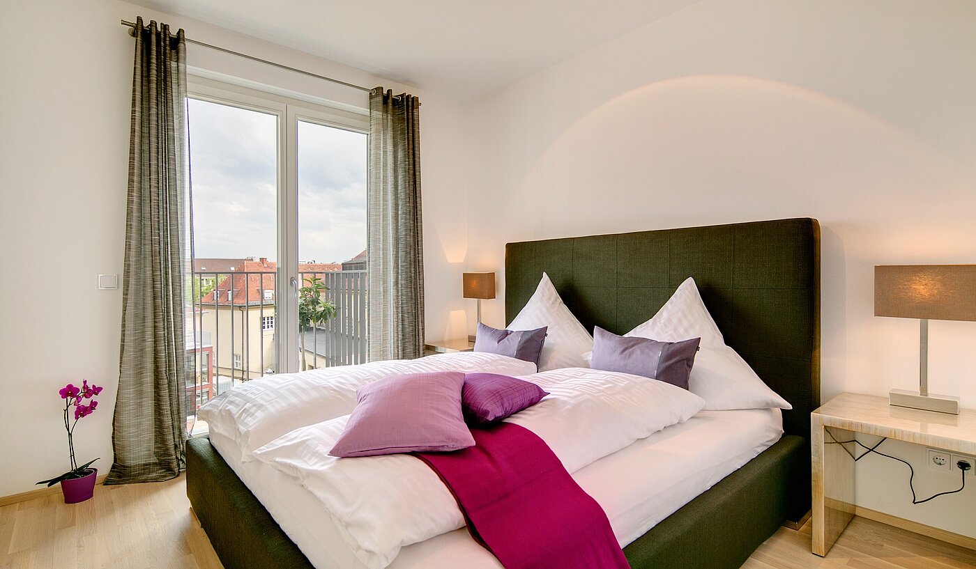 Appartement avec 2 pièces | München-Maxvorstadt | 70023 | Schlafzimmer mit...