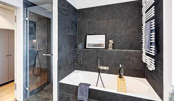 Penthouse avec 2 pièces | München-Maxvorstadt | 704271 | ...Dusche und Badewanne