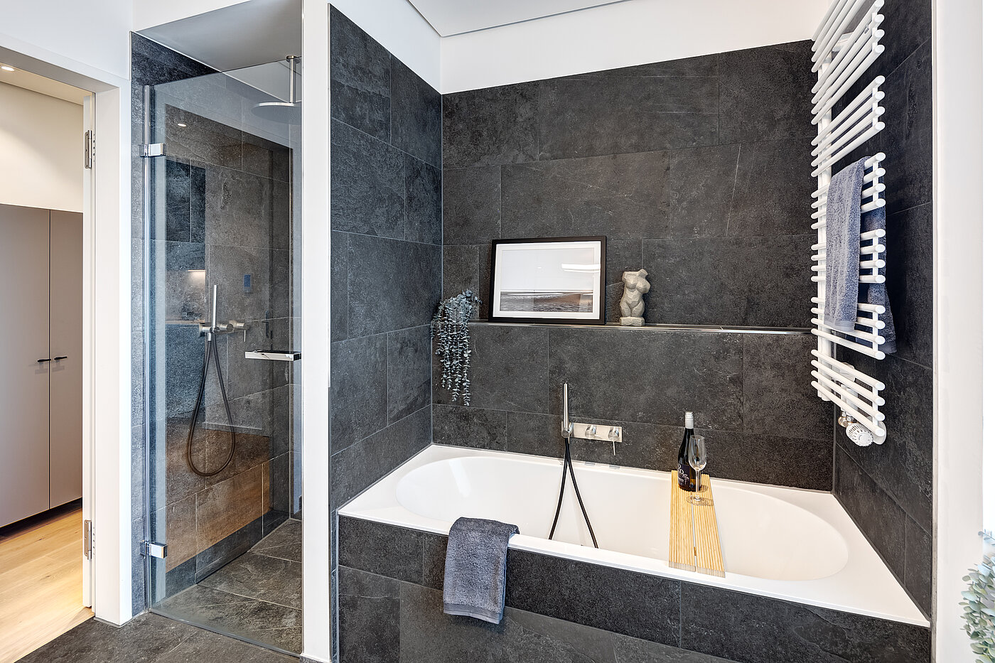 Penthouse avec 2 pièces | München-Maxvorstadt | 704271 | ...Dusche und Badewanne