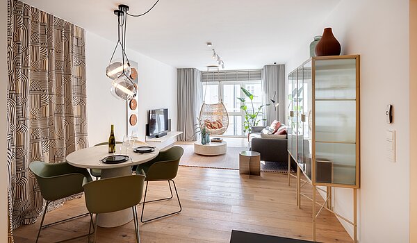Appartement avec 2 pièces | München-Isarvorstadt | 70459 | Gemütliche Essecke