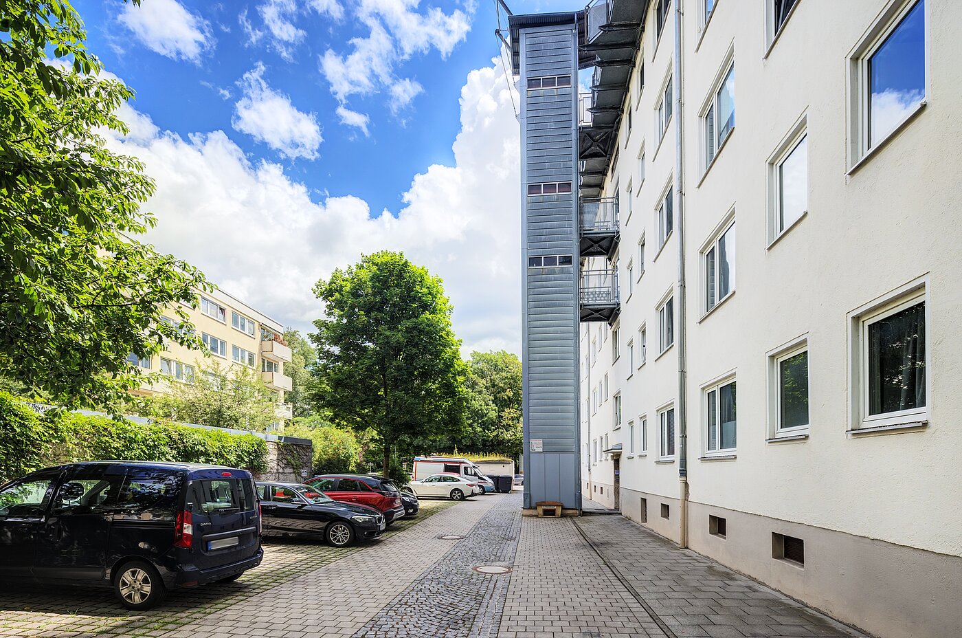 Appartement avec 1 pièce | München-Schwabing | 70454 | ...und Außenaufzug