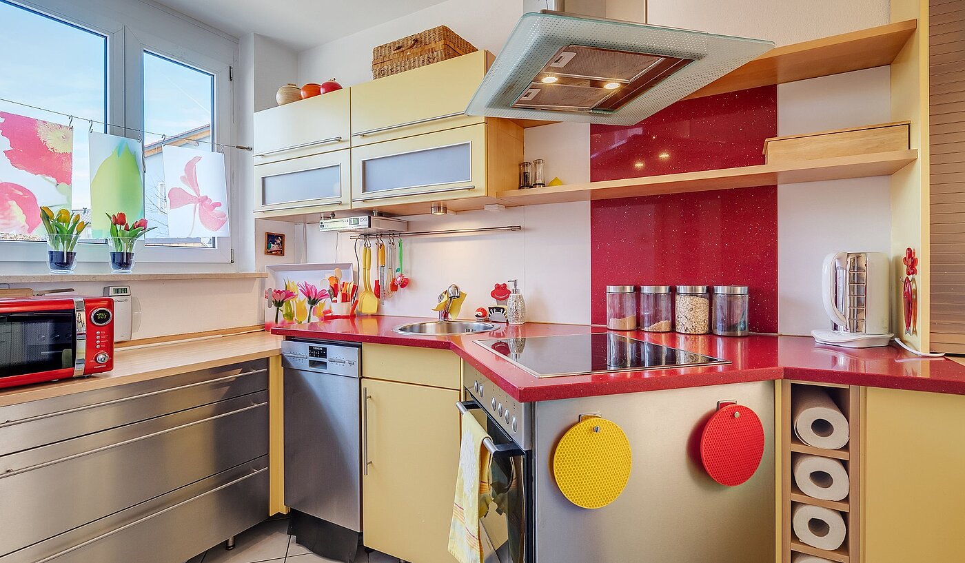 Appartement en duplex avec 4 pièces | Olching | 1903ML1 | Küche mit Fenster