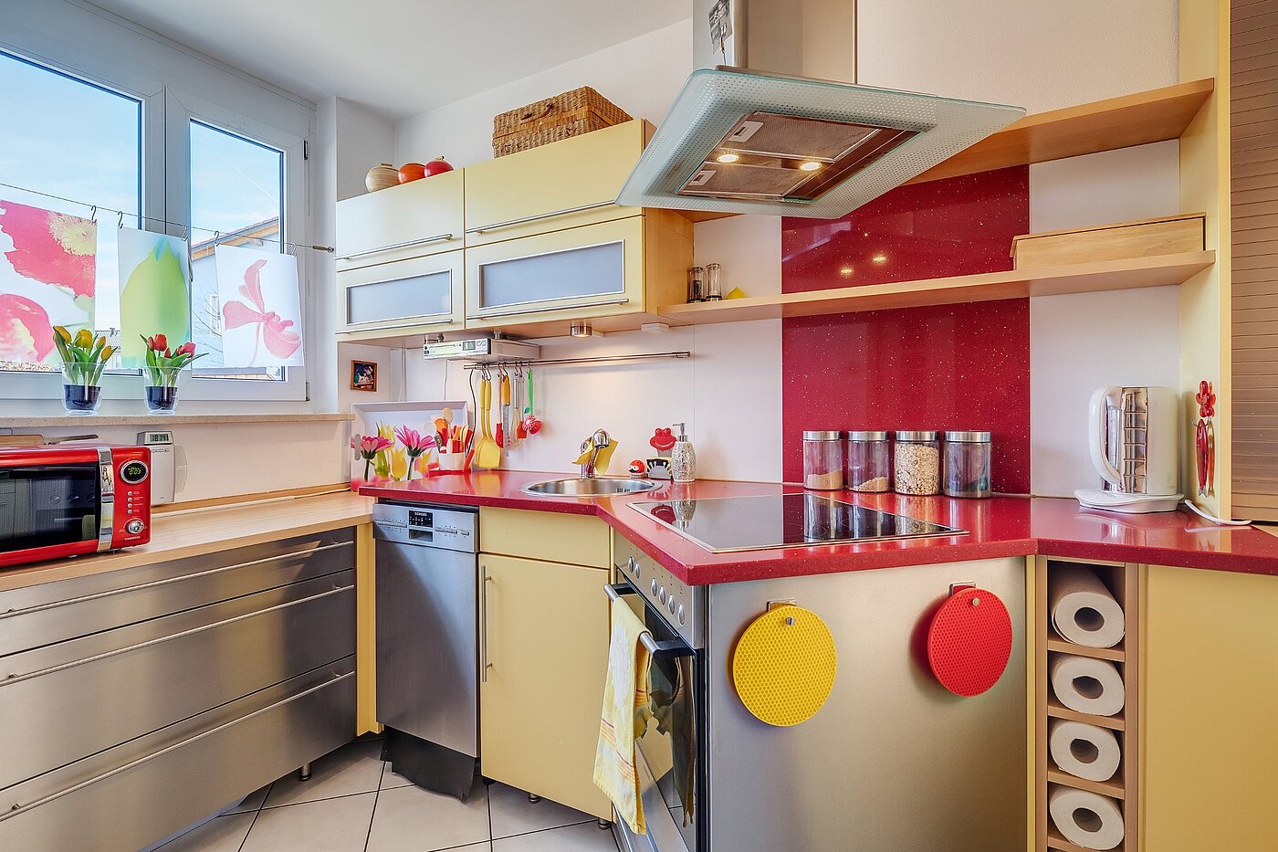 Appartement en duplex avec 4 pièces | Olching | 1903ML1 | Küche mit Fenster