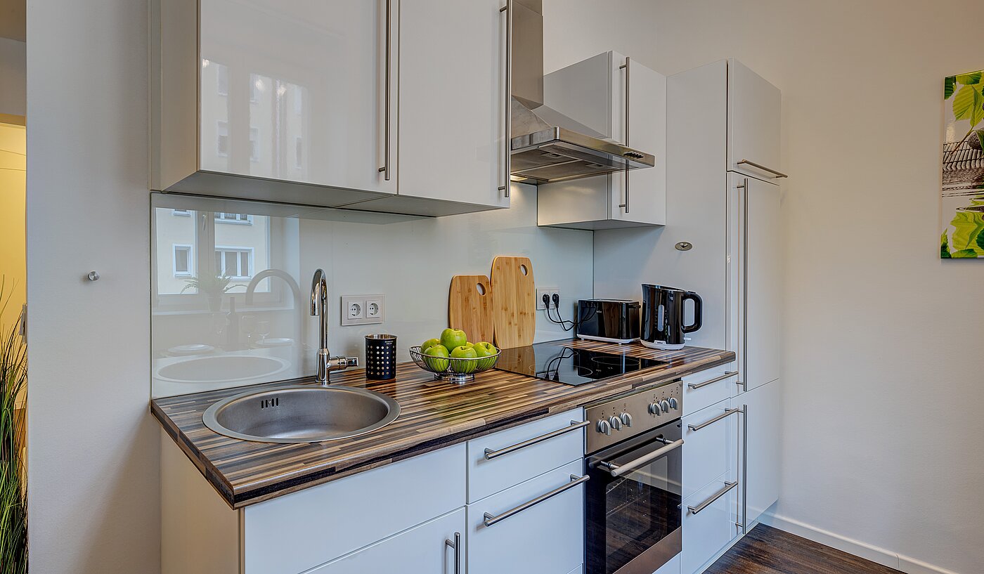 Appartement avec 1 pièce | München-Neuhausen | 70235 | Funktionale Küche..